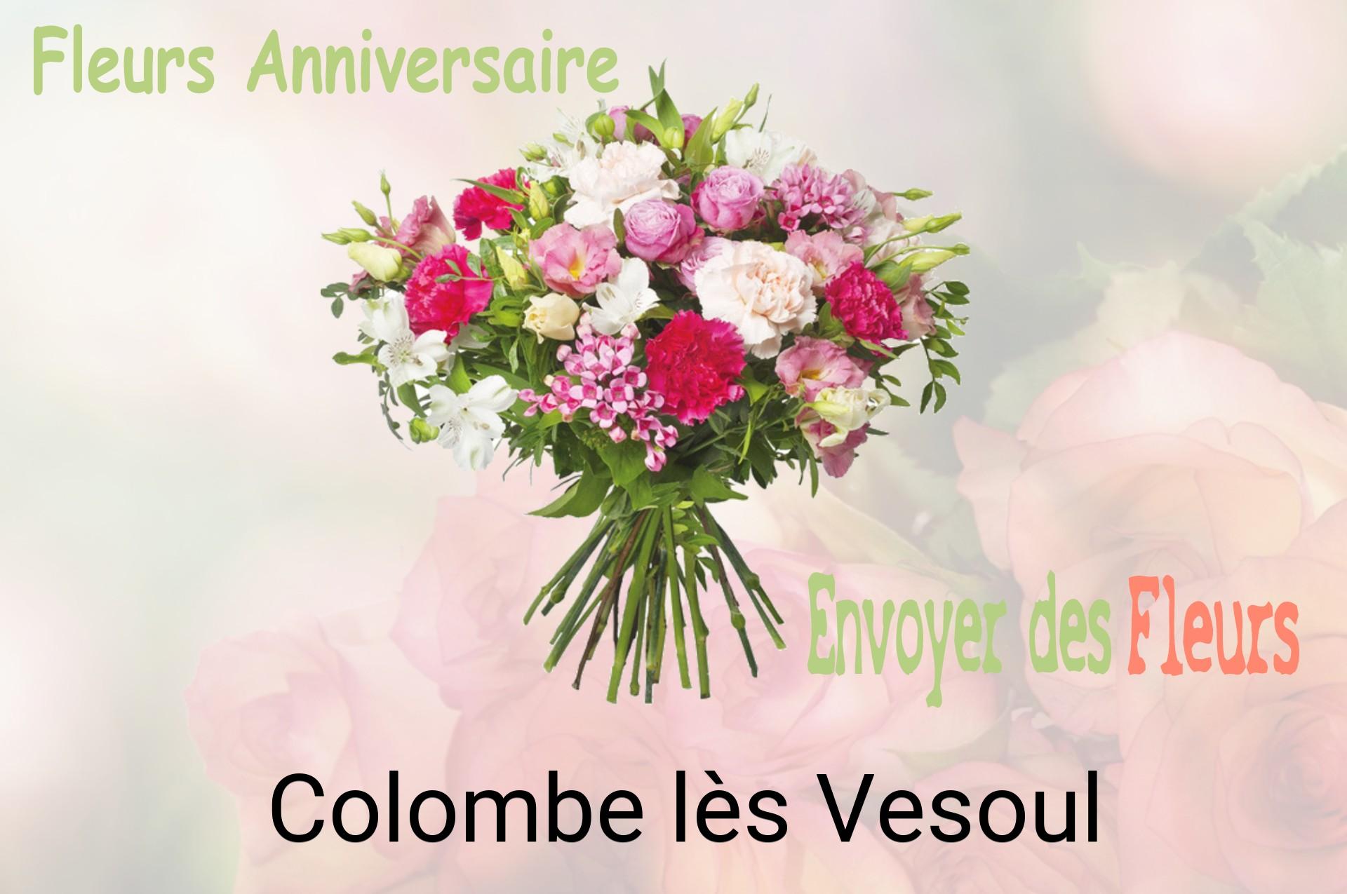 Bouquet de fleurs d’anniversaire livré à Colombe-lès-Vesoul