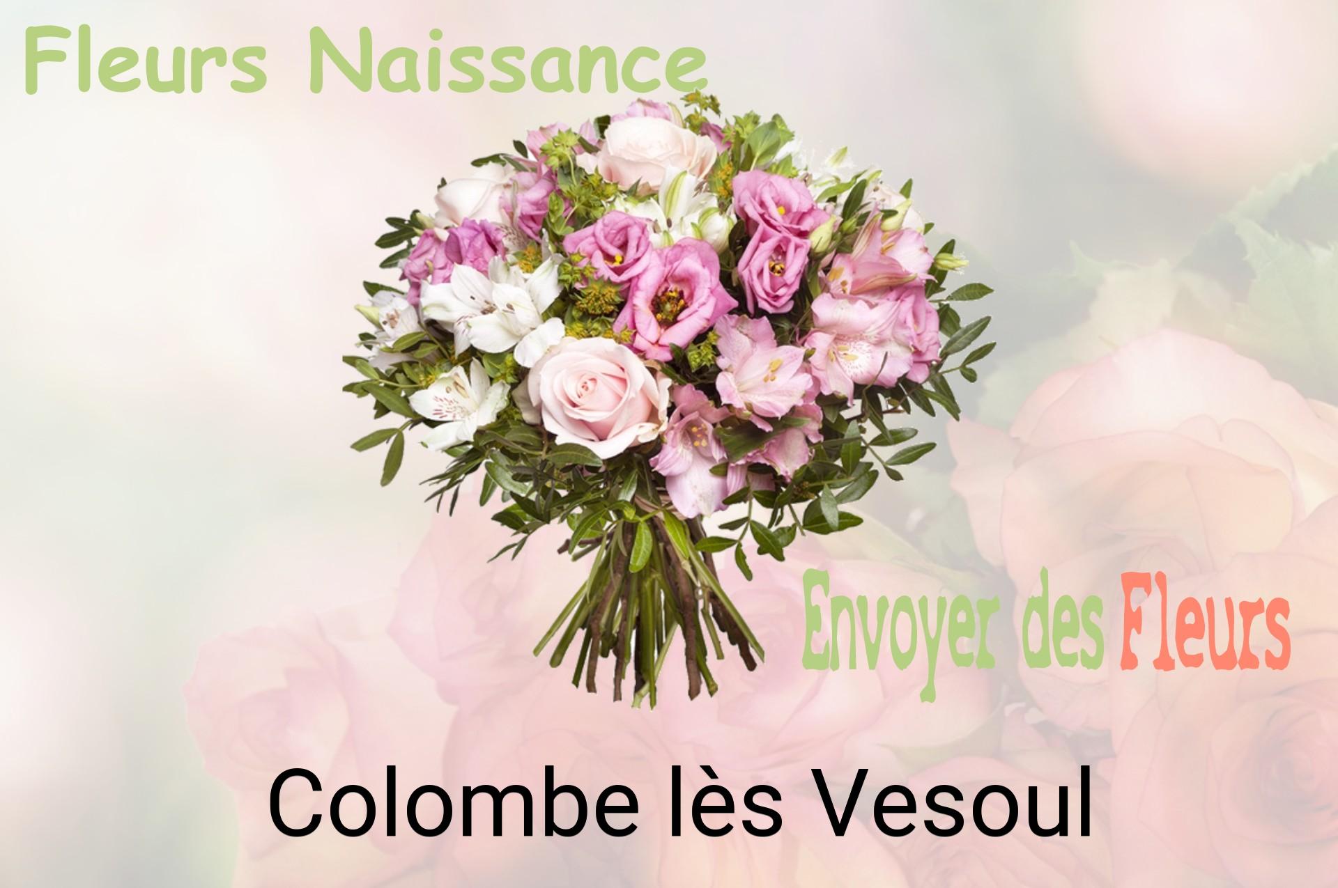 Bouquet de fleurs de naissance livré à Colombe-lès-Vesoul